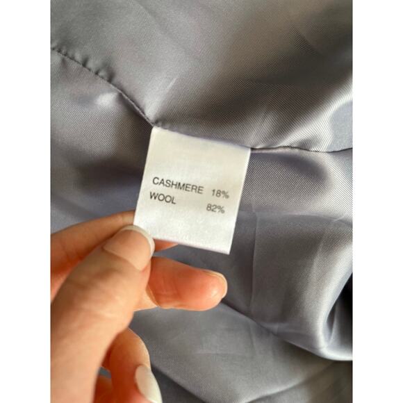 Wool Cashmere 3/4 Length Sleeve Coat - Picture 7 of 7